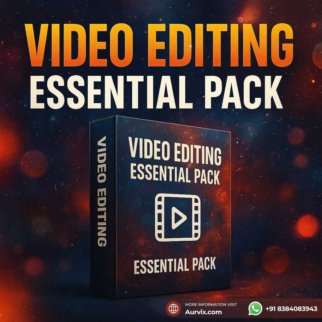 Video Editing Essential Pack Video Editing Essential Pack - Image 1